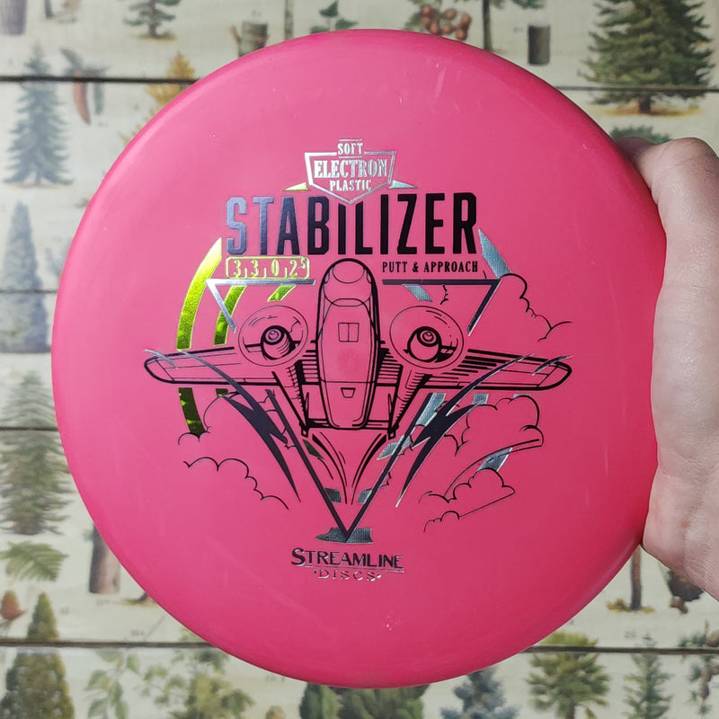 Streamline Discs - Stabilizer Putt and Approach - Electron Soft Plastic - 3/3/0/2.5