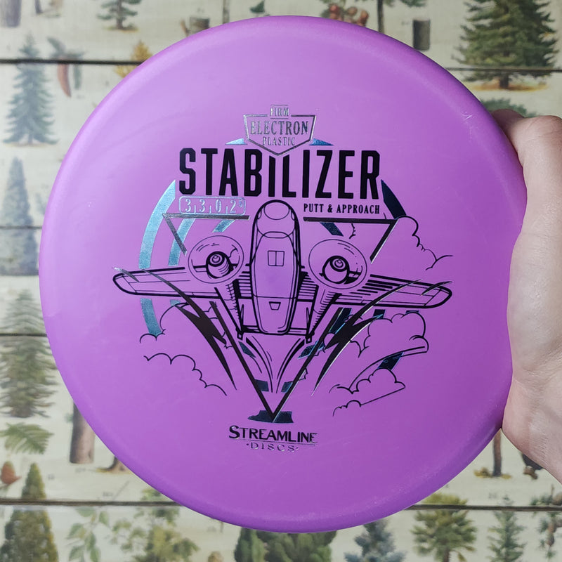 Streamline Discs - Stabilizer Putt and Approach - Electron Firm Plastic - 3/3/0/2.5