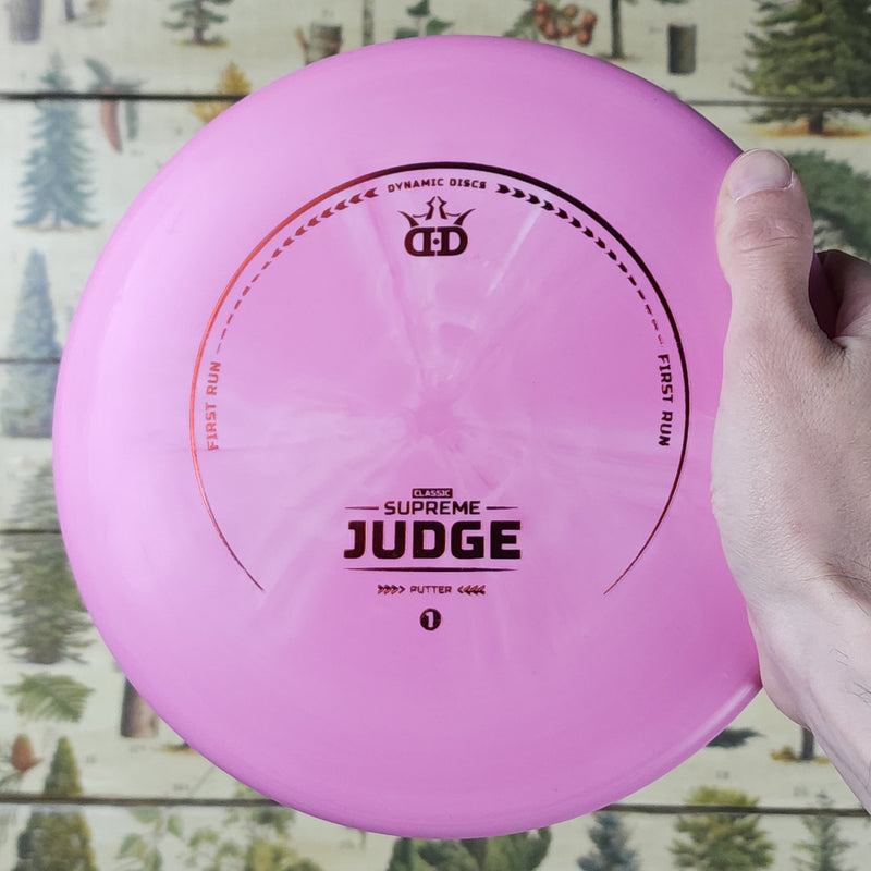 Dynamic Discs - Supreme Judge Putter - First Run - Classic Supreme - 2/4/0/1