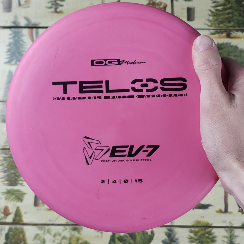 EV-7 Disc Golf - Telos Overstable Putt and Approach - OG Medium - 2/4/0/1.5