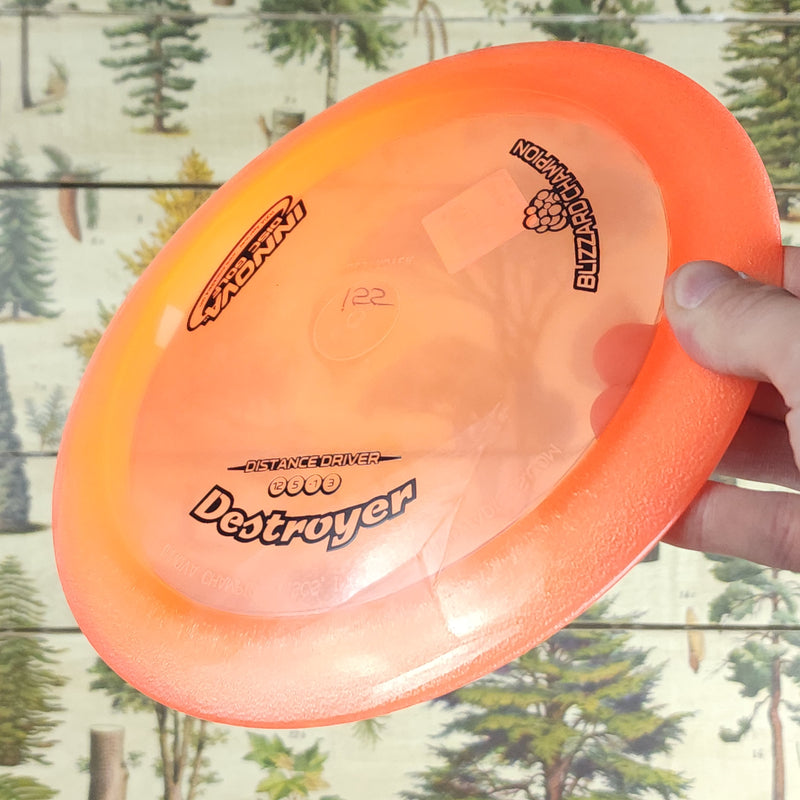 Innova - Destroyer Driver - Blizzard Champion - 12/5/-1/3