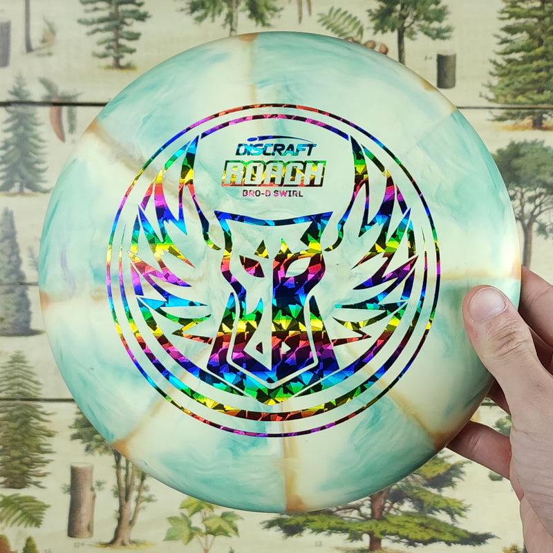 Discraft - Roach Putt and Approach - Bro-D Swirl - 2/4/0/1