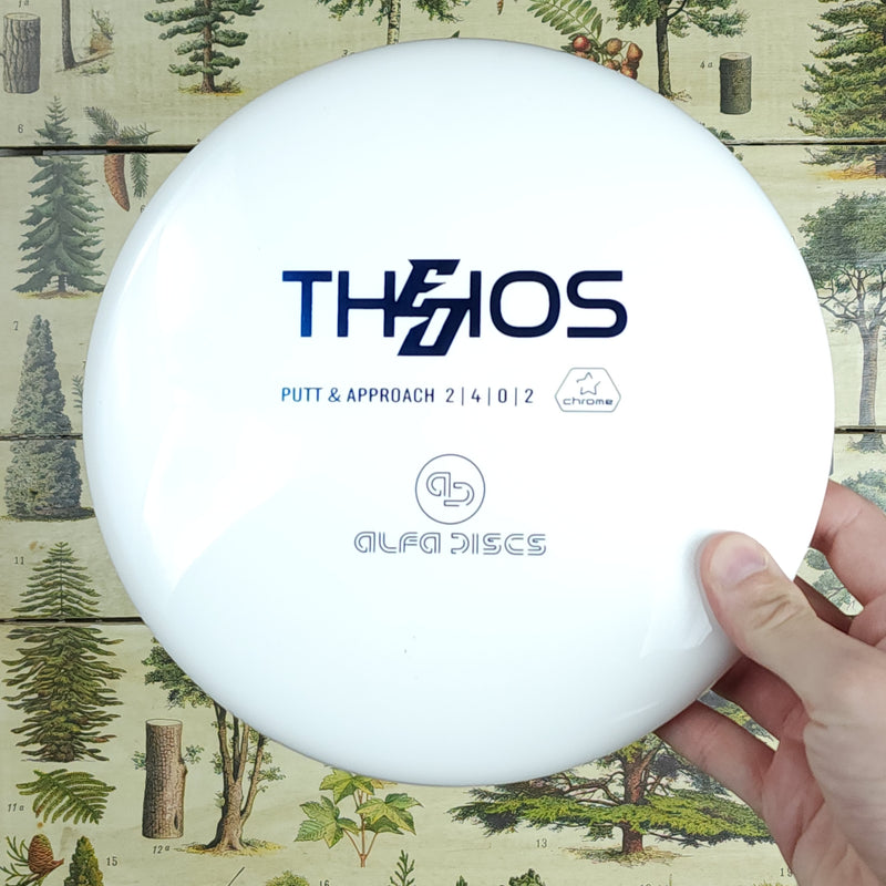 Alfa Discs - Theios Putt and Approach - Eric Oakley Signature - Chrome Line - 2/4/0/2