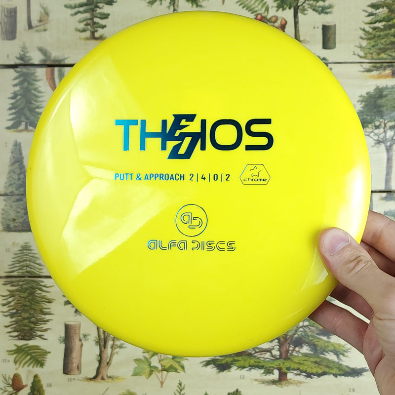 Alfa Discs - Theios Putt and Approach - Eric Oakley Signature - Chrome Line - 2/4/0/2