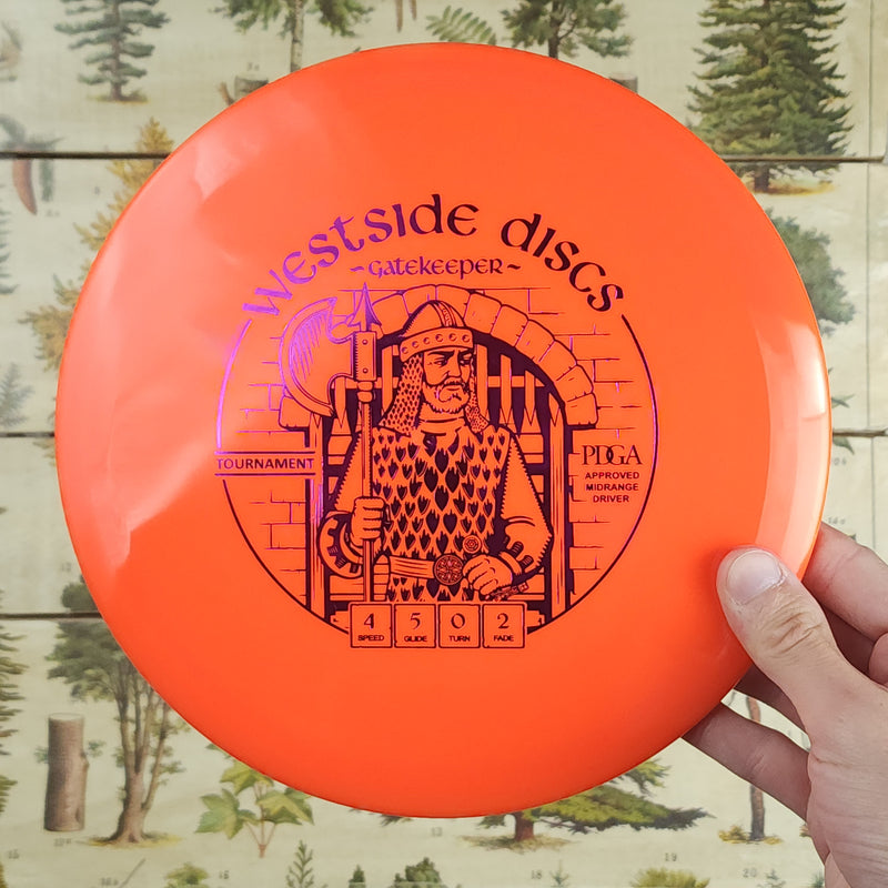 Westside Discs - Gatekeeper Midrange Driver - Tournament Plastic - 4/5/0/2