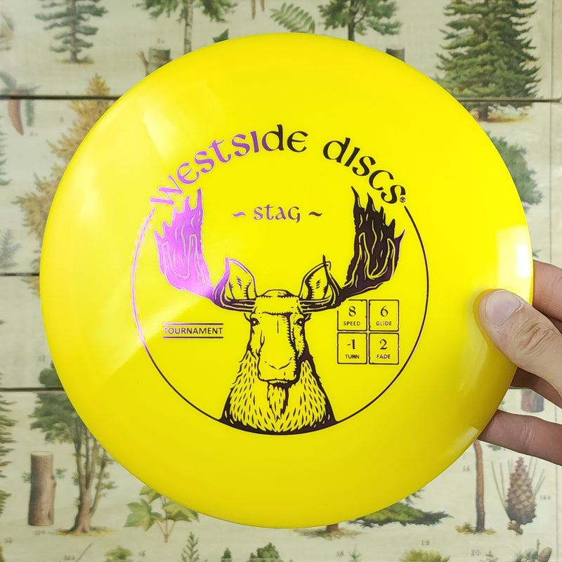 Westside Discs - Stag Fairway Driver - Tournament Plastic - 8/6/-1/2