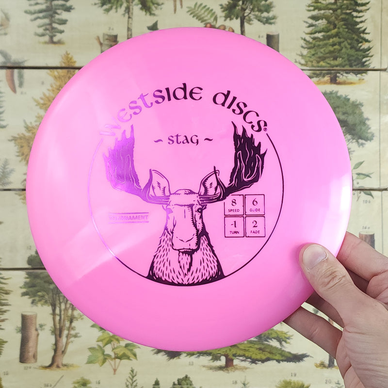 Westside Discs - Stag Fairway Driver - Tournament Plastic - 8/6/-1/2