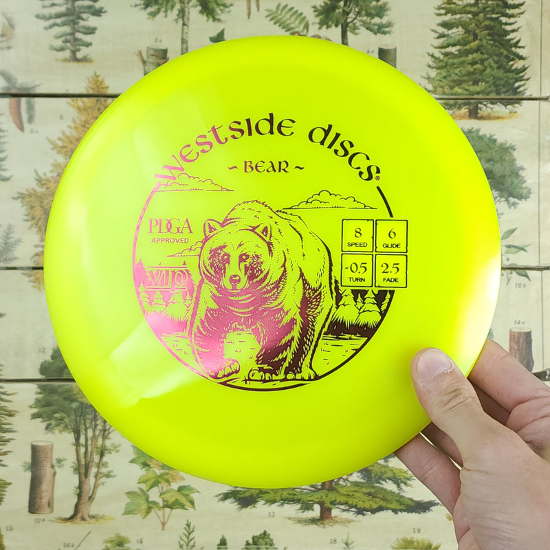 Westside Discs - Bear Distance Driver - VIP - 8/6/-0.5/2.5