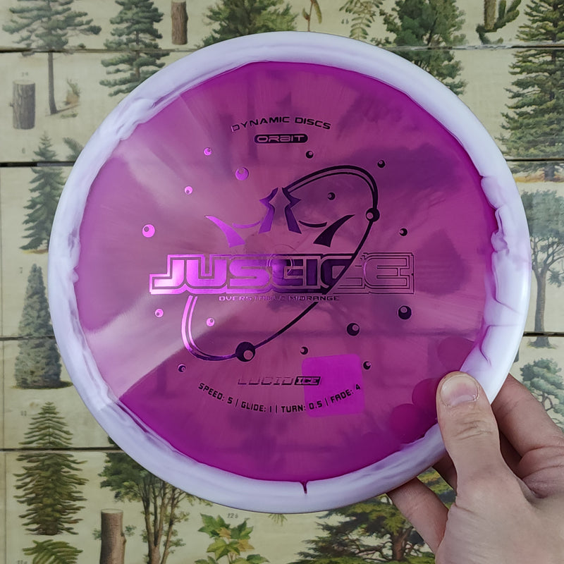 Dynamic Discs - Justice Overstable Midrange - Lucid Ice Orbit - 5/1/0.5/4