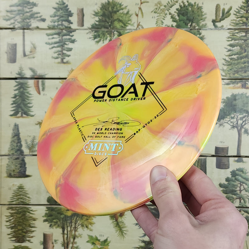Mint Discs - Goat Distance Driver - Apex Swirl Plastic - 12/4/-1/3