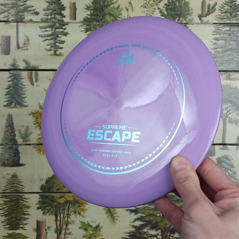 Dynamic Discs - Supreme Escape Fairway Driver - Supreme Plastic - 9/5/-1/2