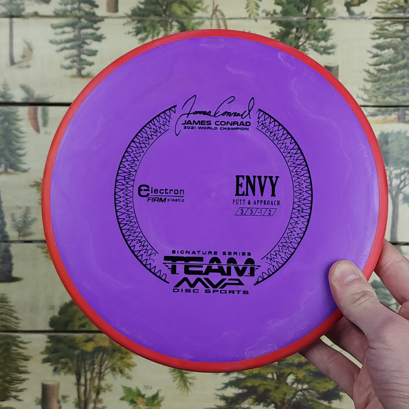 Axiom Discs - Envy Putt and Approach - James Conrad Signature Series - Electron Firm - 3/3/-1/2
