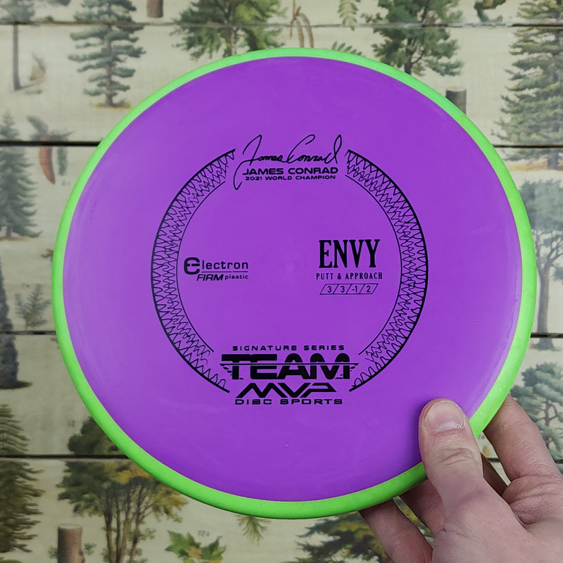 Axiom Discs - Envy Putt and Approach - James Conrad Signature Series - Electron Firm - 3/3/-1/2