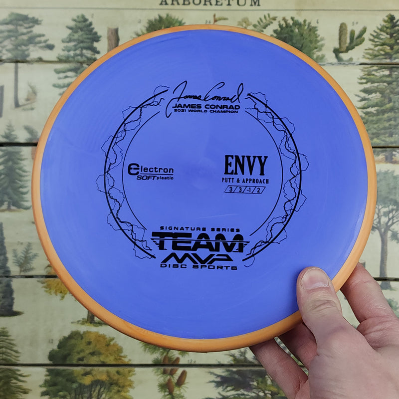 Axiom Discs - Envy Putt and Approach - James Conrad Signature Series - Electron Soft - 3/3/-1/2