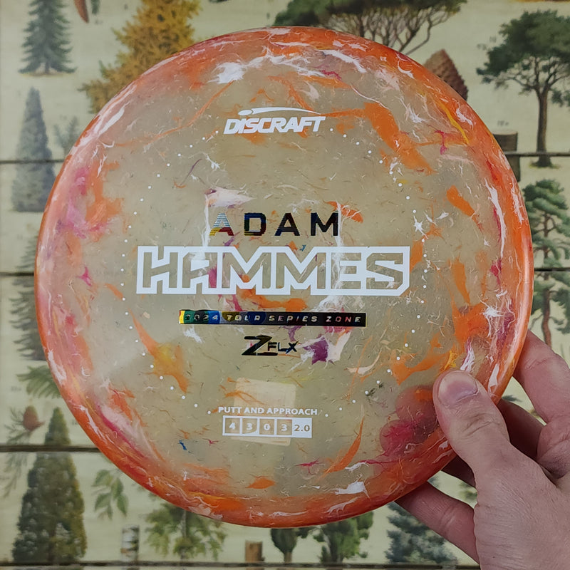 Discraft - Zone - Adam Hammes Tour Series 2024 - Jawbreaker Z FLX Plastic - 4/3/0/3