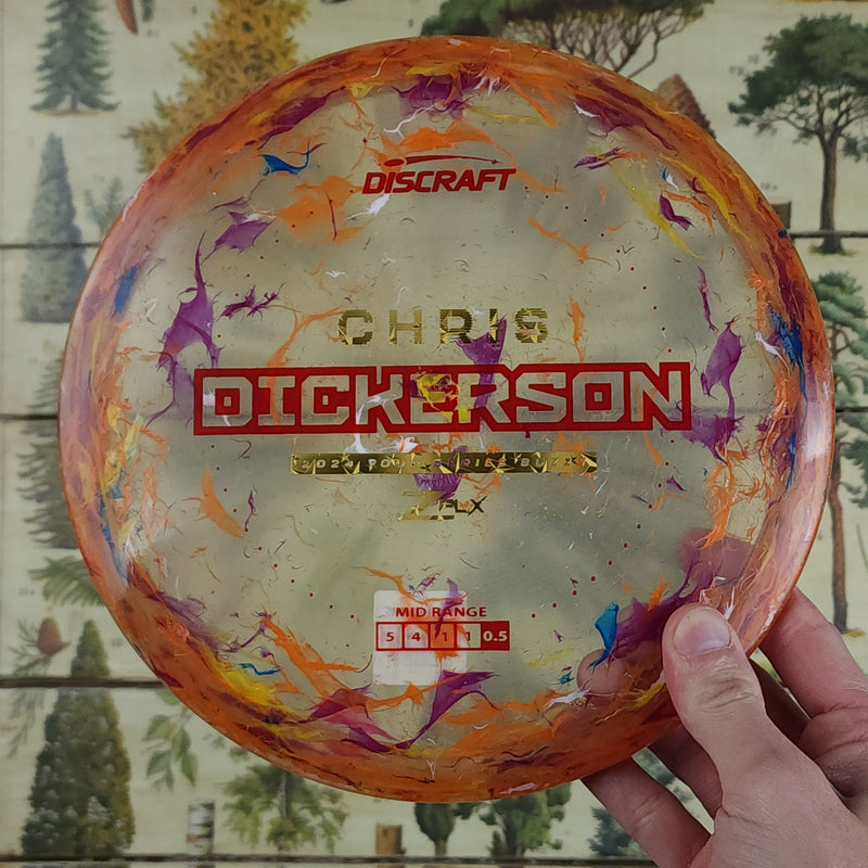 Discraft - Buzzz Midrange - Chris Dickerson Tour Series 2024 - Jawbreaker Z FLX - 5/4/-1/1