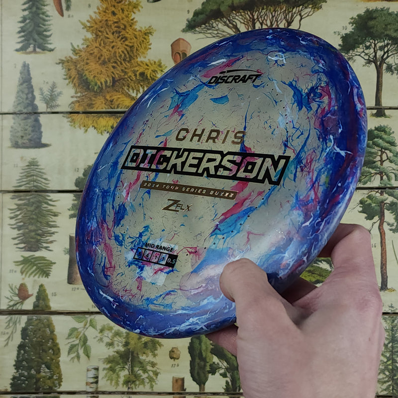 Discraft - Buzzz Midrange - Chris Dickerson Tour Series 2024 - Jawbreaker Z FLX - 5/4/-1/1