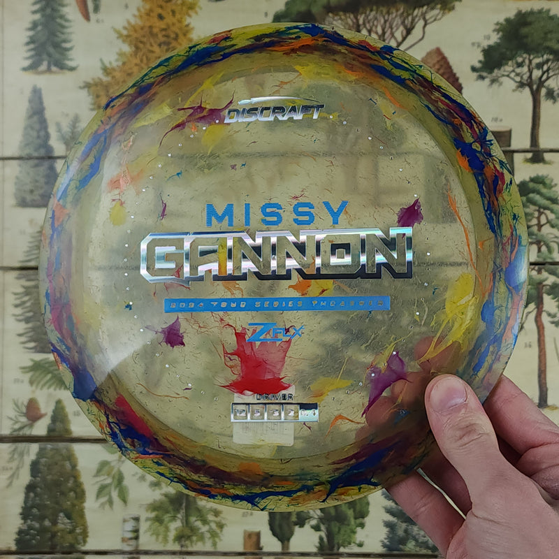 Discraft - Thrasher Driver - Missy Gannon Tour Series 2024 - Jawbreaker Z FLX - 12/5/-3/2
