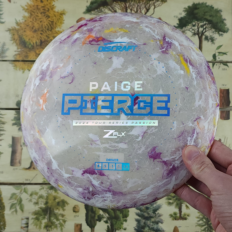 Discraft - Passion Driver - Paige Pierce Tour Series 2024 - Jawbreaker Z FLX - 8/5/-1/1