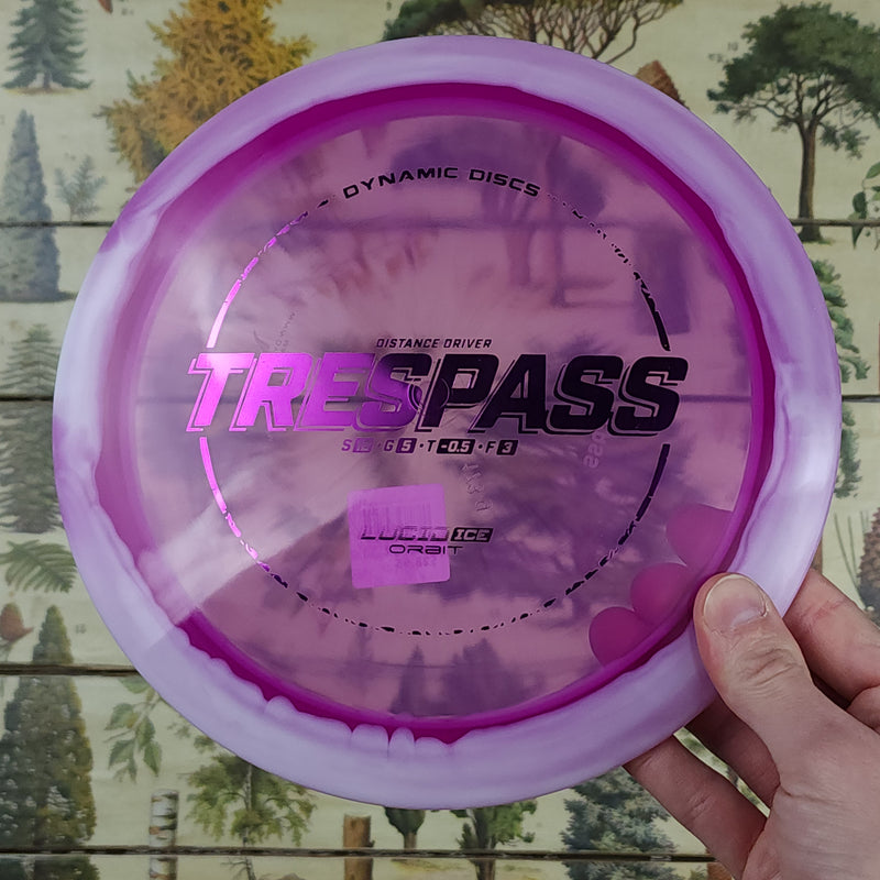 Dynamic Discs - Trespass Distance Driver - Lucid Ice Orbit - 12/5/-0.5/3