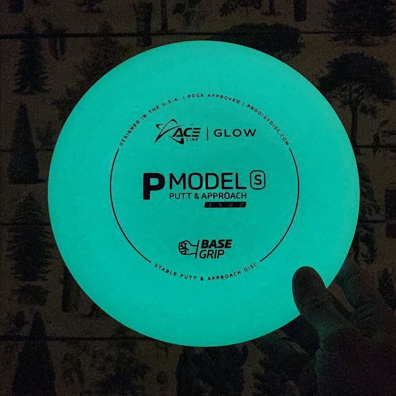 Prodigy - P Model S Putt and Approach - Base Grip Glow Plastic - 3/5/0/2
