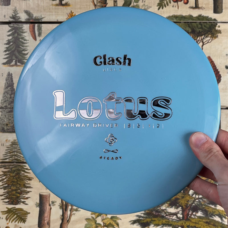 Clash Discs - Lotus Fairway Driver - Steady Plastic - 8/5/-1/2