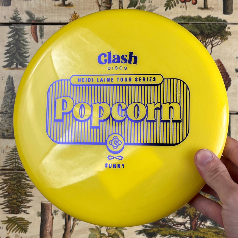 Clash Discs - Popcorn Putter - Heidi Laine Tour Series - Sunny Plastic - 3/3/0/1