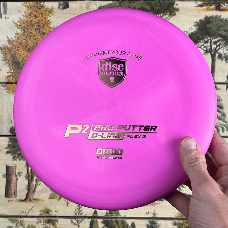 Discmania - P2 Putt and Approach - D-Line Flex 2 - 2/3/0/1