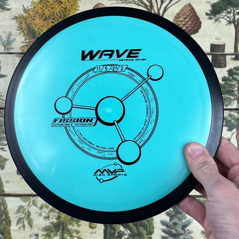 MVP - Wave Distance Driver - Fission Plastic - 11/5/-2.5/2