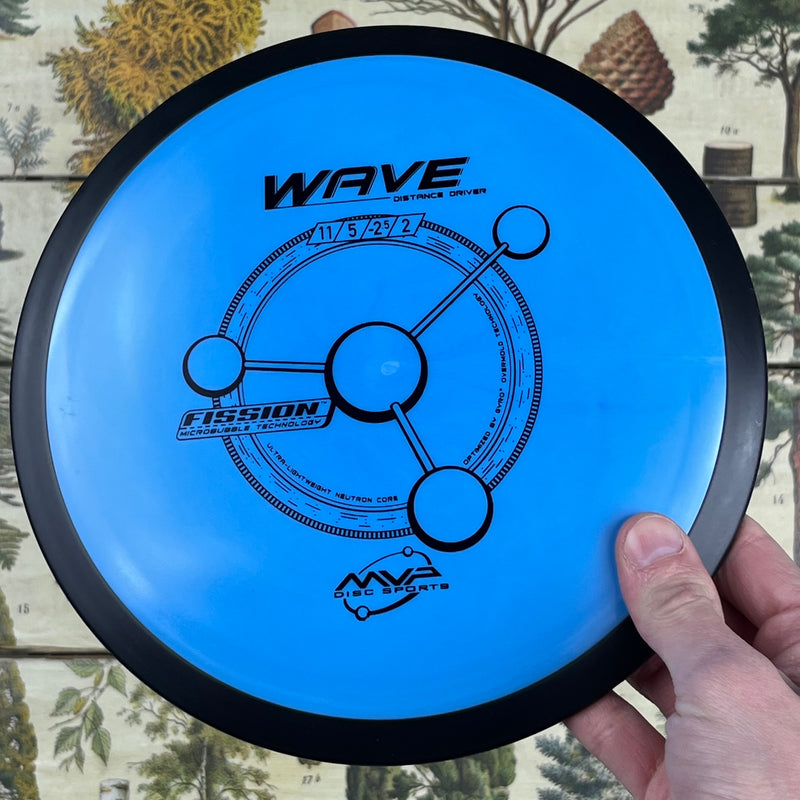 MVP - Wave Distance Driver - Fission Plastic - 11/5/-2.5/2