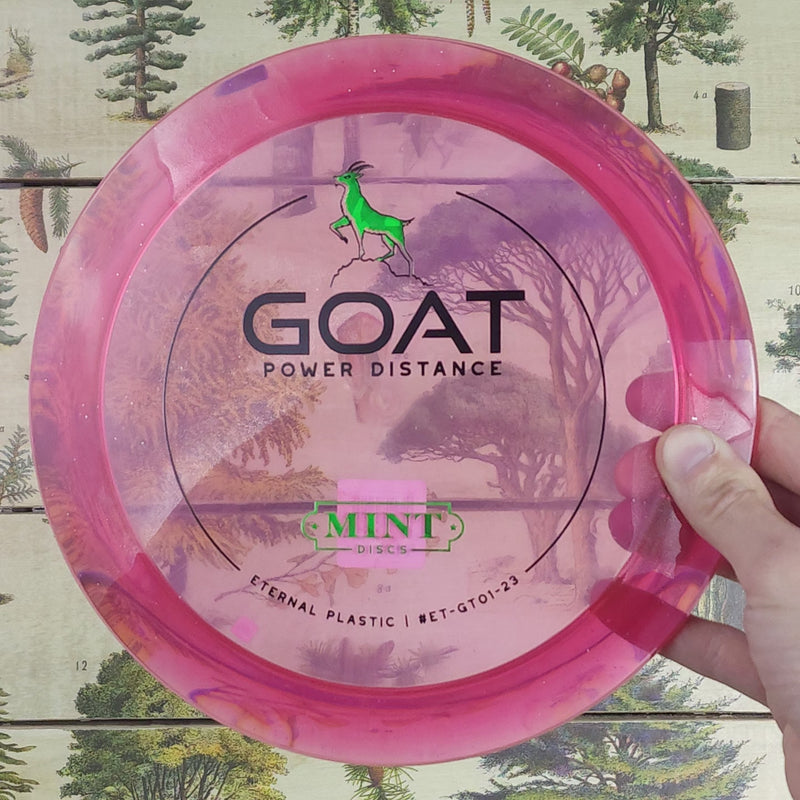 Mint Discs - Goat Distance Driver - Eternal Plastic - 12/4/0/4