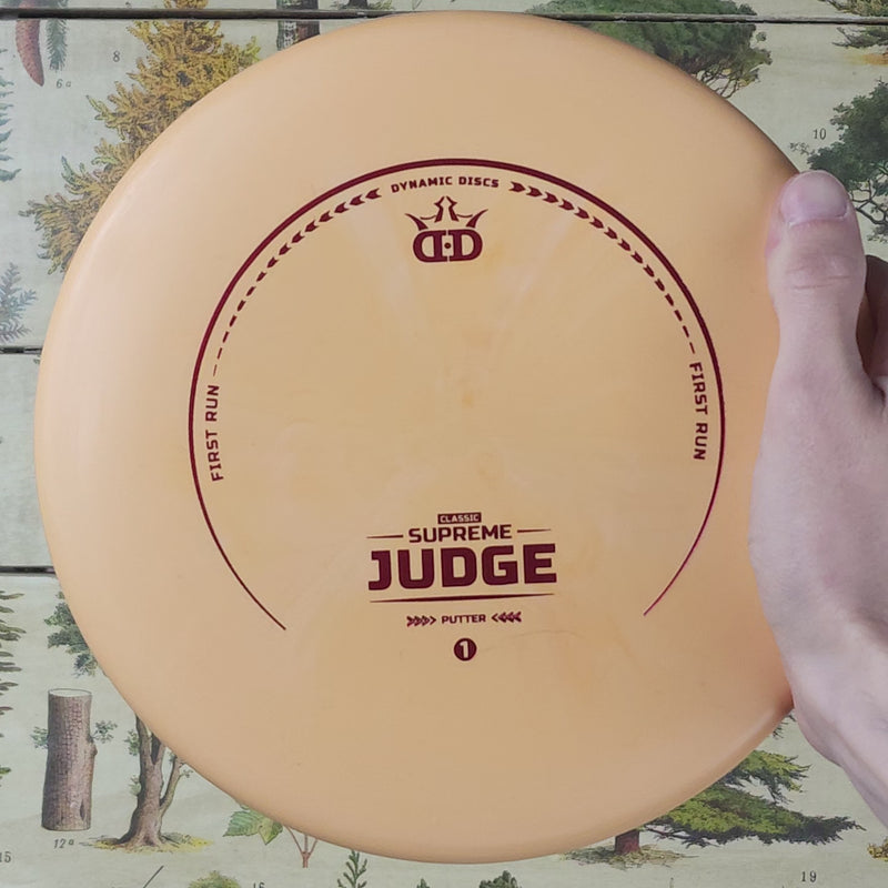Dynamic Discs - Supreme Judge Putter - First Run - Classic Supreme - 2/4/0/1