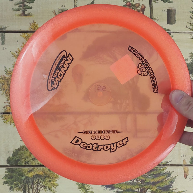Innova - Destroyer Driver - Blizzard Champion - 12/5/-1/3