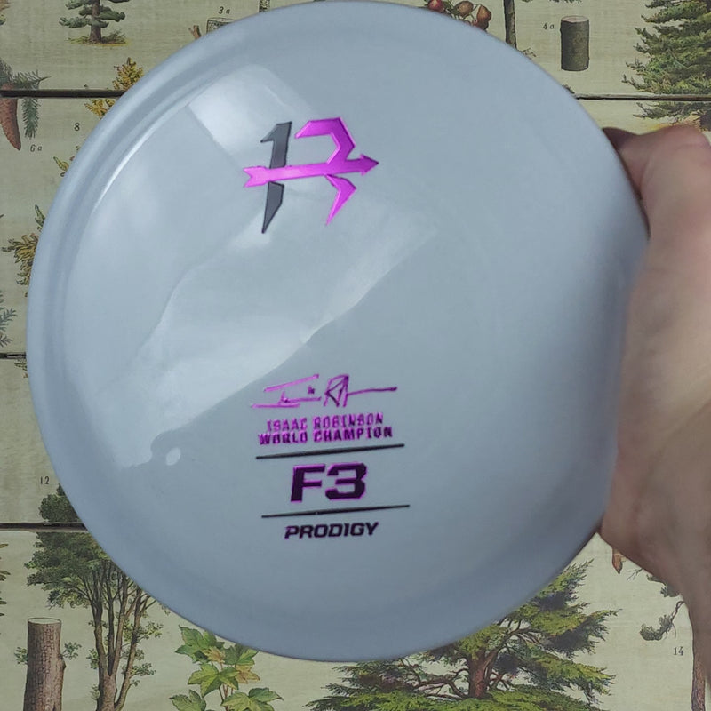 Prodigy - F3 Driver - Isaac Robinson World Champ - 400 Glimmer Plastic - 8/5/-2/2
