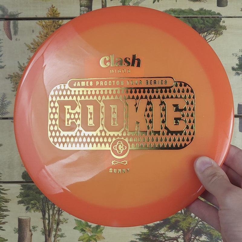 Clash Discs - Cookie Fairway Driver - James Proctor Tour Series - Sunny Plastic - 7/5/0/2