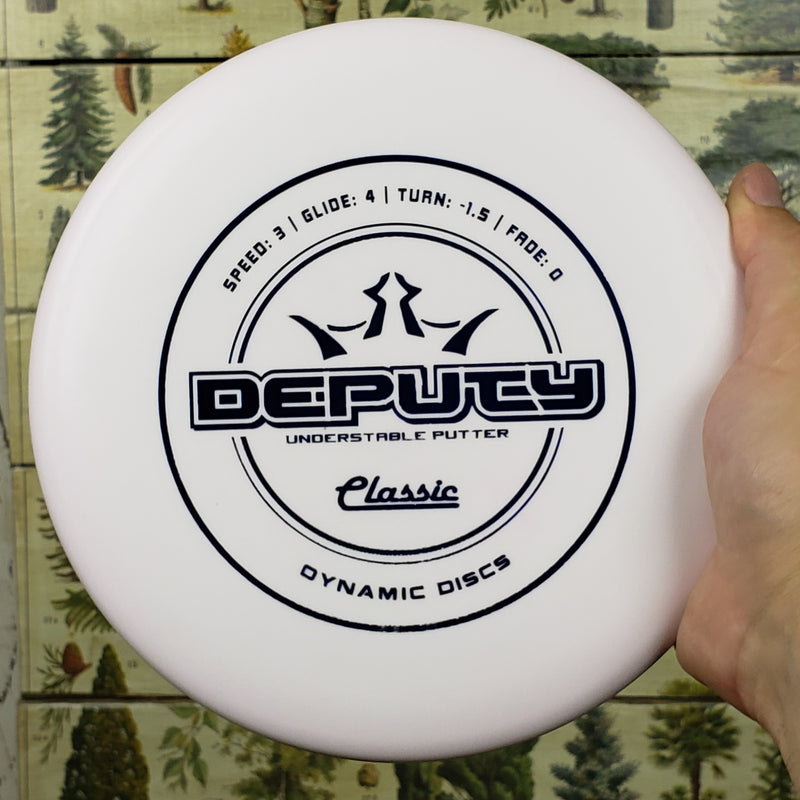 Dynamic Discs - Deputy Putter - Classic - 3/4/-1.5/0