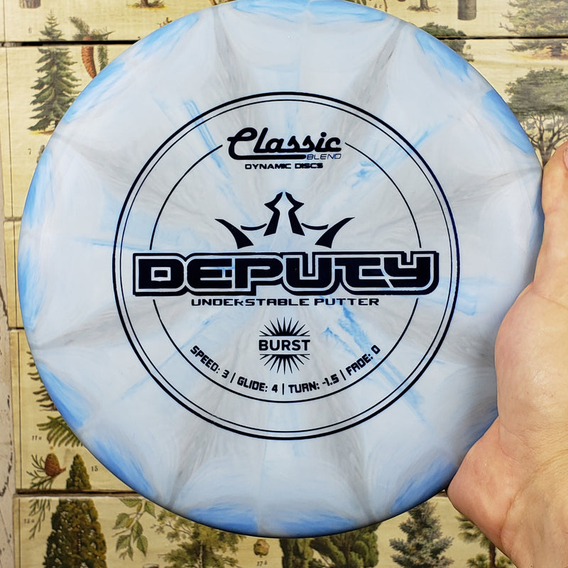 Dynamic Discs - Deputy Putter - Classic Burst - 3/4/-1.5/0