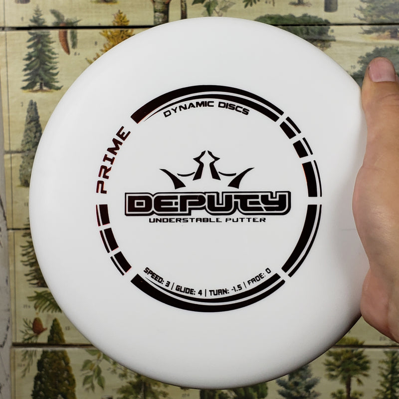 Dynamic Discs - Deputy Putter - Prime - 3/4/-1.5/0