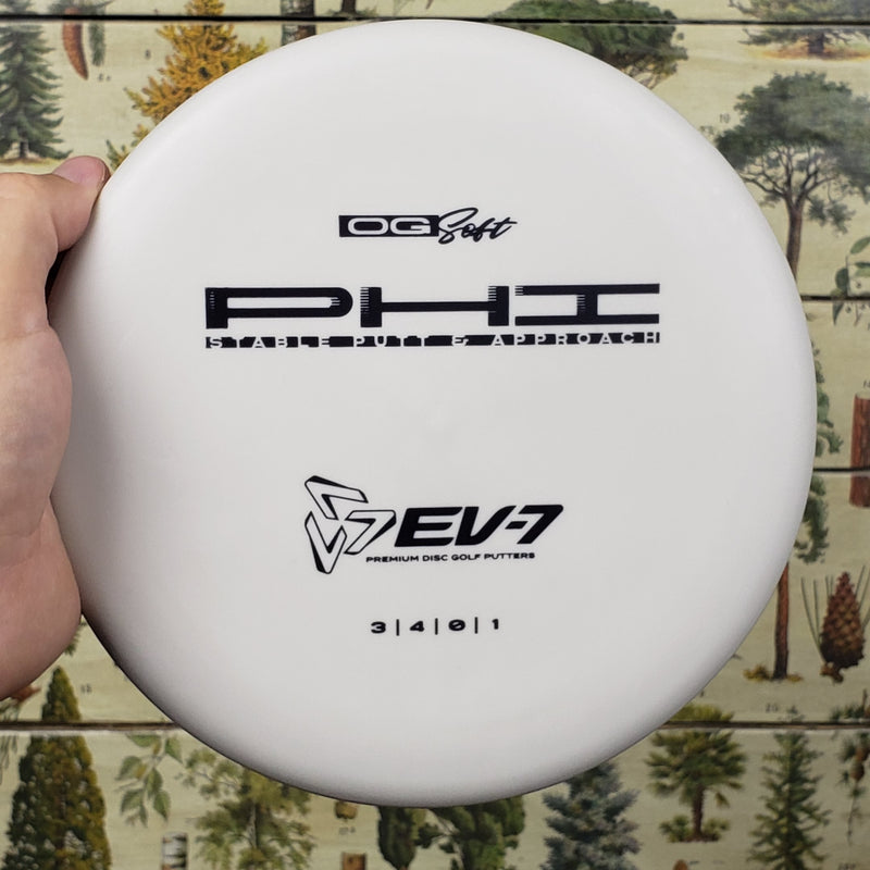 EV-7 Disc Golf - Phi Putt and Approach - OG Soft - 3/4/0/1