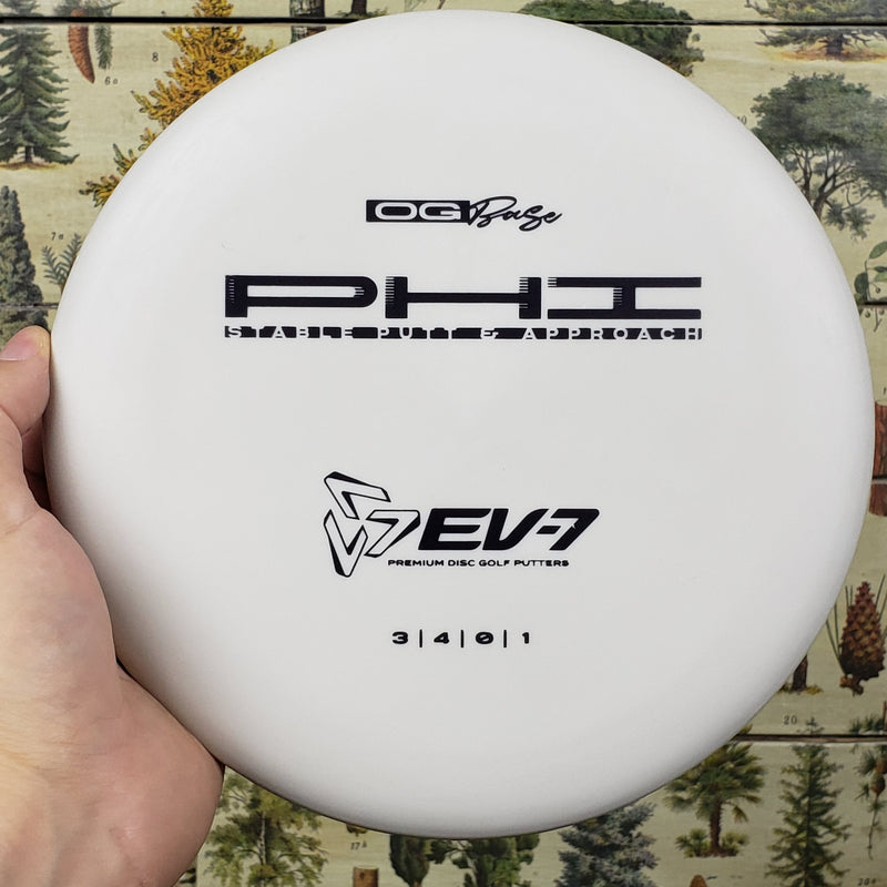 EV-7 Disc Golf - Phi Putt and Approach - OG Base - 3/4/0/1