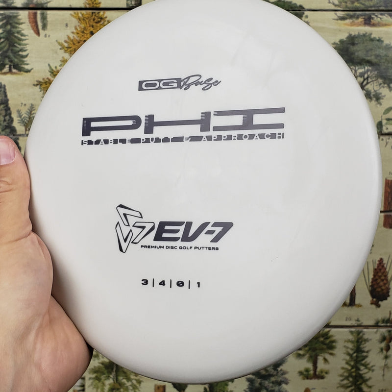 EV-7 Disc Golf - Phi Putt and Approach - OG Base - 3/4/0/1