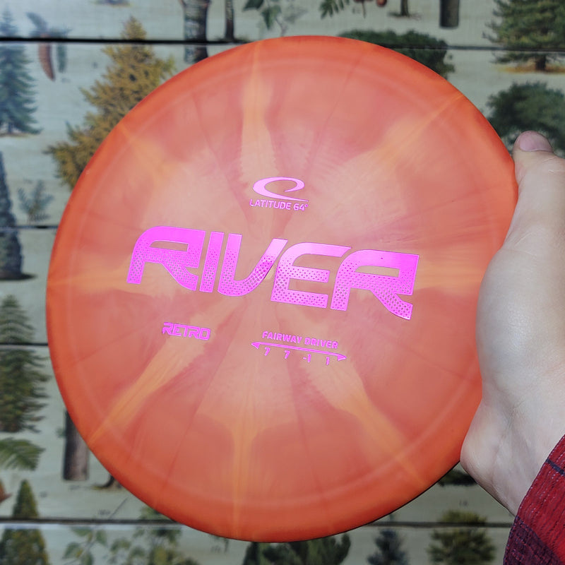 Latitude 64 - River Fairway Driver - Retro Burst Plastic - 7/7/-1/1