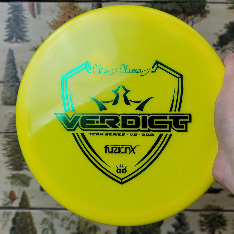 Dynamic Discs - Verdict Midrange - Chris Clemons Team Series V2 2021 - Fuzion X - 5/4/0/3