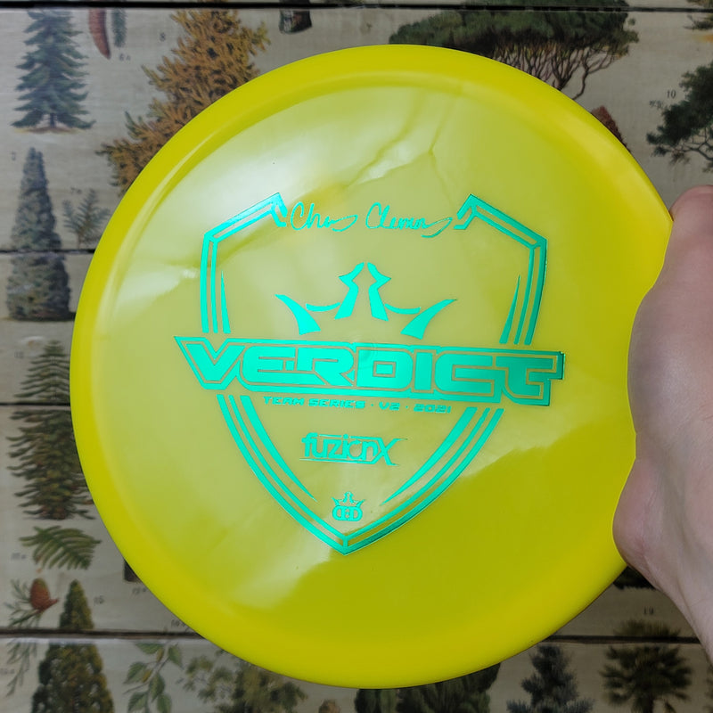 Dynamic Discs - Verdict Midrange - Chris Clemons Team Series V2 2021 - Fuzion X - 5/4/0/3