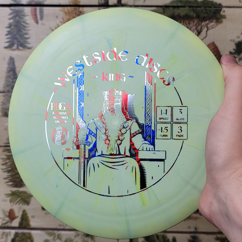 Westside Discs - King Distance Driver - BT Origio Burst - 14/5/-1.5/3