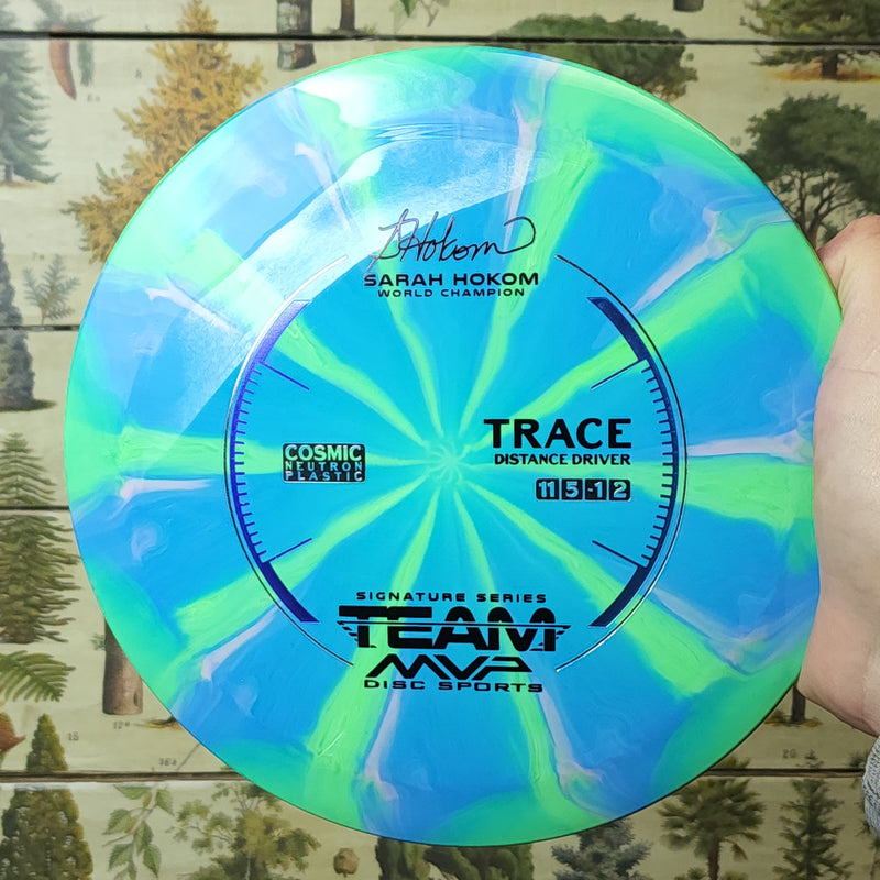 Streamline Discs - Trace Distance Driver - Sarah Hokom Signature Series –  Cosmic Neutron Plastic - 11/5/-1/2