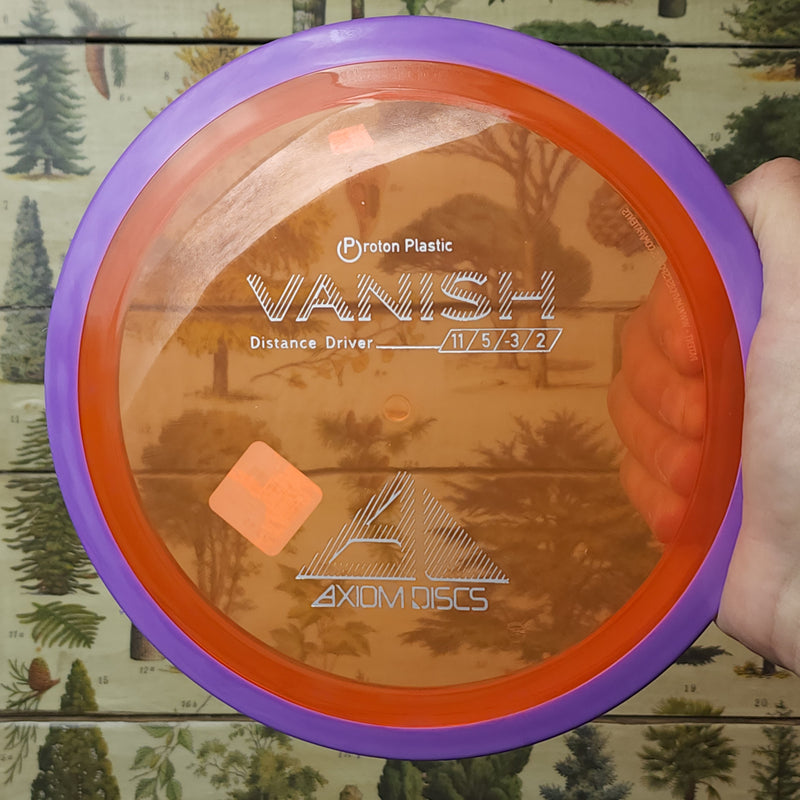 Axiom Discs - Vanish Distance Driver - Proton Plastic - 11/5/-3/2