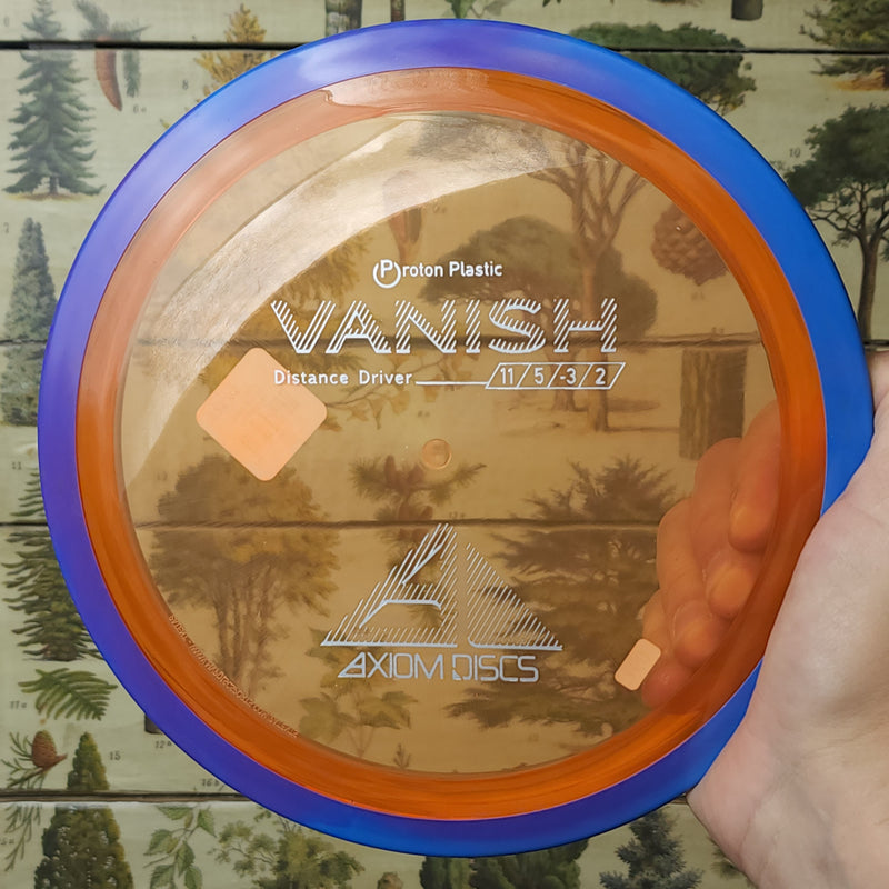 Axiom Discs - Vanish Distance Driver - Proton Plastic - 11/5/-3/2
