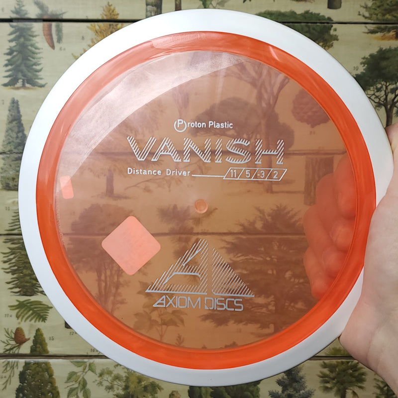 Axiom Discs - Vanish Distance Driver - Proton Plastic - 11/5/-3/2