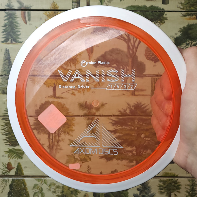 Axiom Discs - Vanish Distance Driver - Proton Plastic - 11/5/-3/2